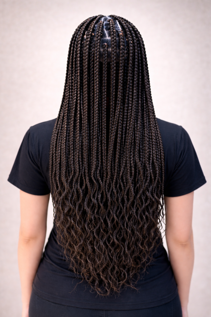 box braids Glamlok.dk Hair & Beauty