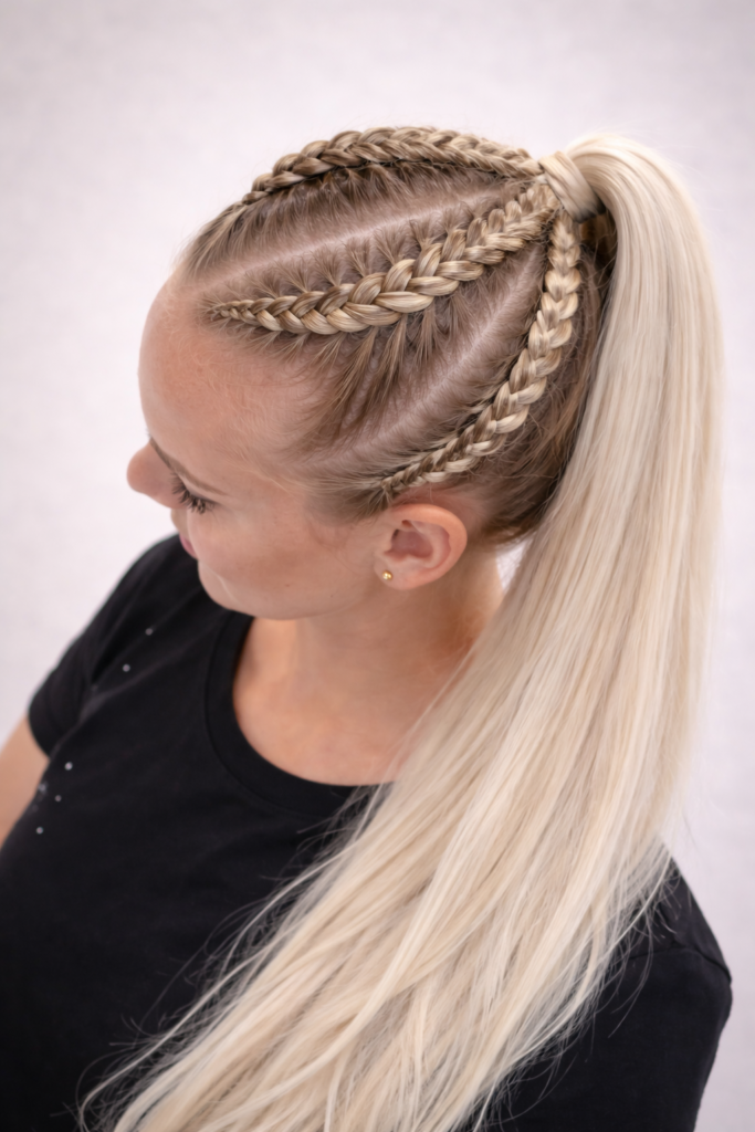 Ponytail fletning Glamlok Hair & Beauty