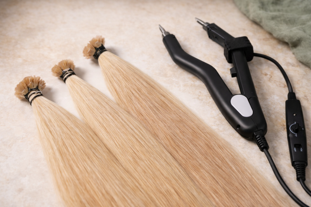 Hot Fusion extensions Glamlok Hair & Beauty